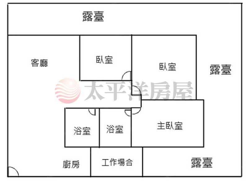 允將3房平車超大露台戶 照片8
