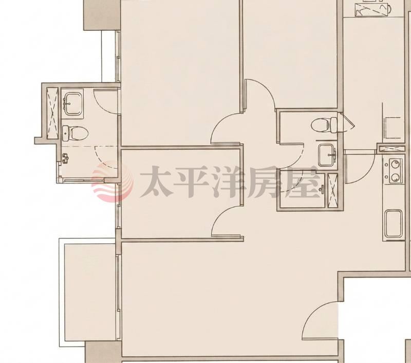 櫻花市鎮之櫻全新三房平車 照片8