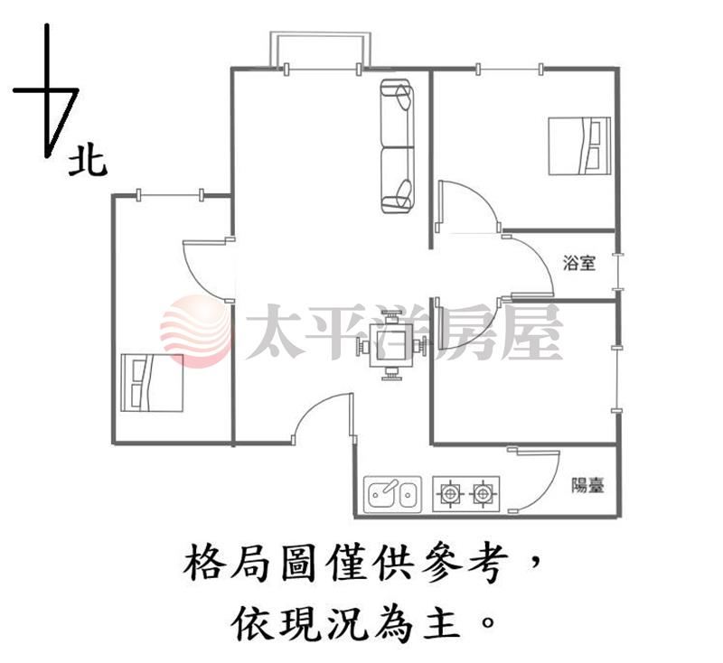 家樂福商圈輕裝三房車位 照片8