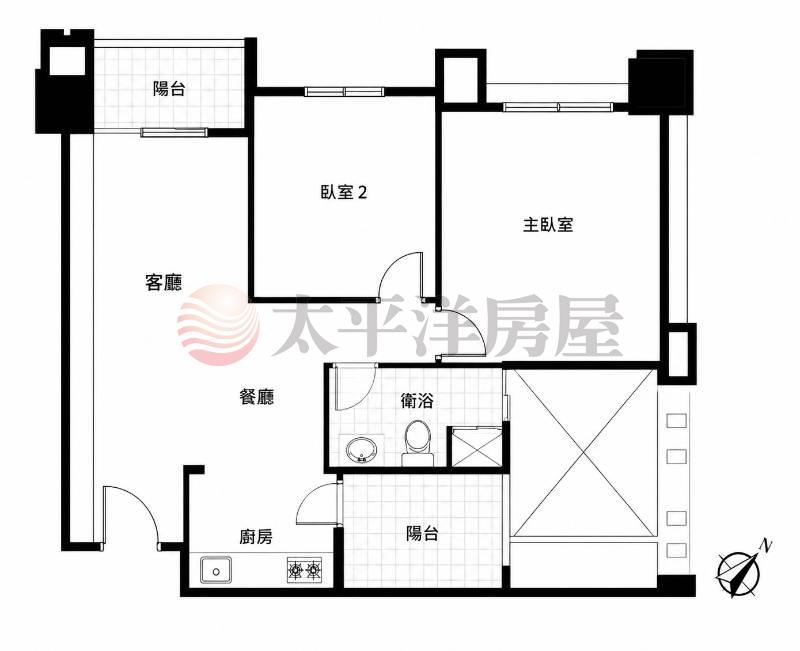 又一讚兩房平車景觀宅 照片8