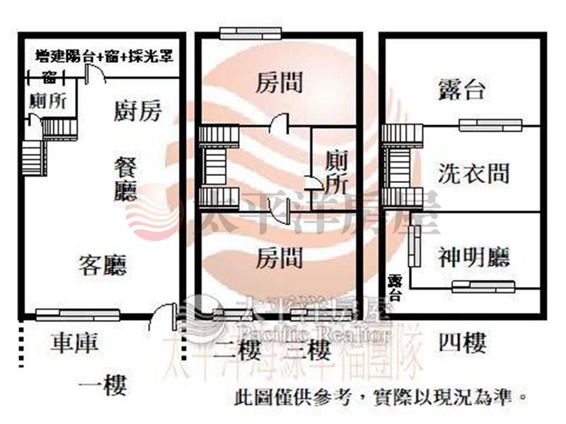 新光田前院停車四房傳統別墅 照片16