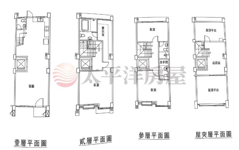 沙鹿清水模北歐風輕裝潢電梯別墅 照片7
