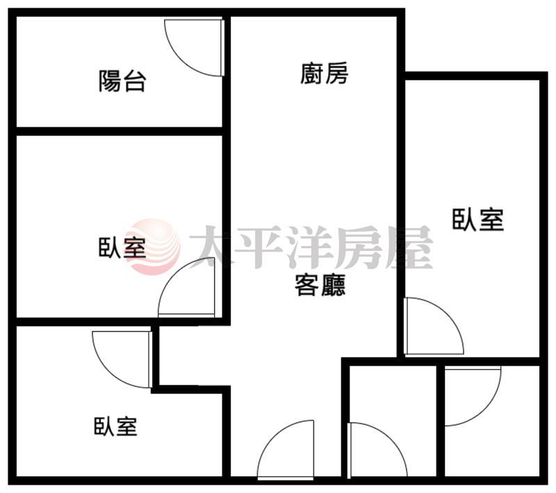 全新住寅高樓層3房+機上 照片8