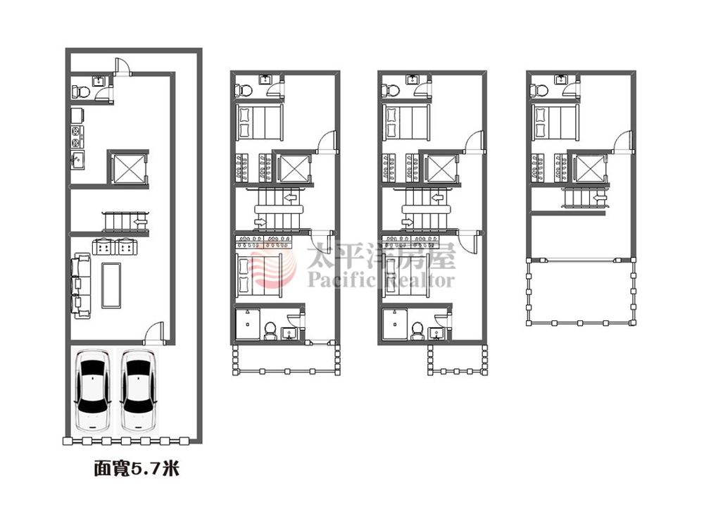 家樂福臨路電梯雙車墅2 照片8