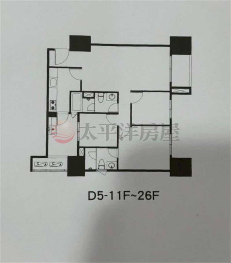 聯悦馨D5-20F景觀三房平車 照片4