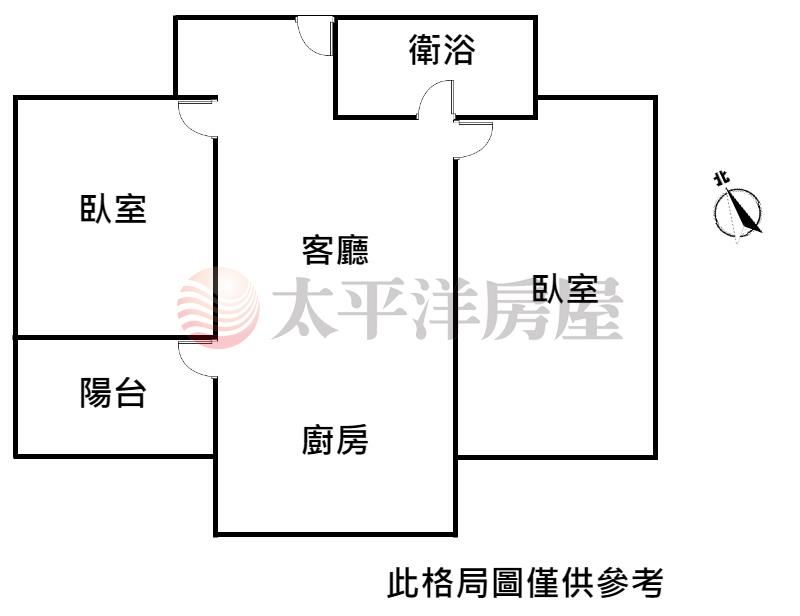 全新未住低總價視野2房+平車 照片8