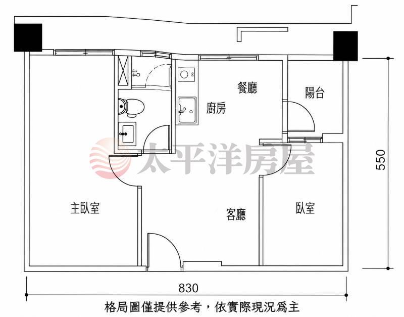 中央路商圈小資首選兩房平車 照片5