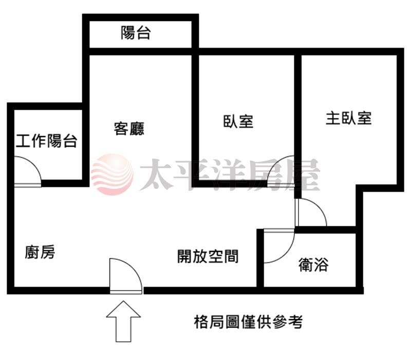 沙鹿家樂福高樓兩房+車位 照片8