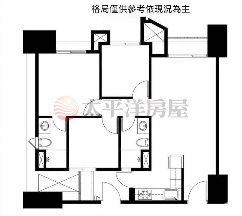 德光聚三房+車位視野戶 照片8