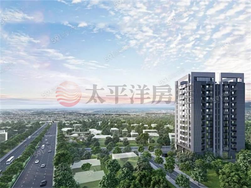 台灣大道旁里想國次頂樓兩房平車 照片1