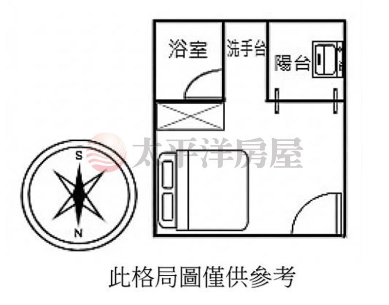 【靜宜商圈】低總價陽台套房 照片8