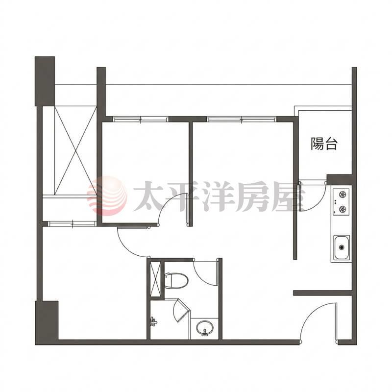 德光耀次頂樓視野兩房平車 照片8