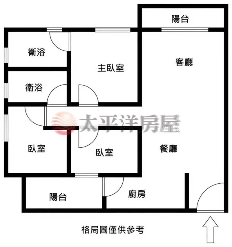 專●精裝次頂美3房平車朝南丰景 照片8