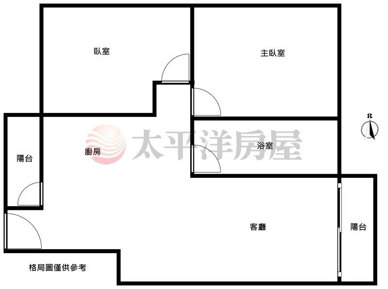 述上景高樓層精裝兩房平車 照片8