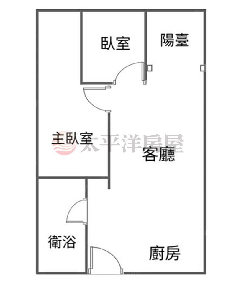 遠雄幸福成朝西南高樓層兩房平車 照片8