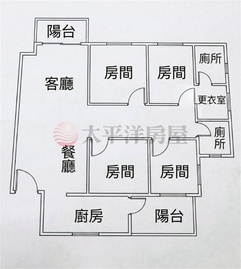 市鎮之櫻|四房獨立平車|高樓層邊間戶 照片8