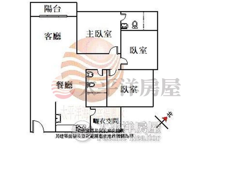 靜宜商圈~時上高樓層三房平車 照片8