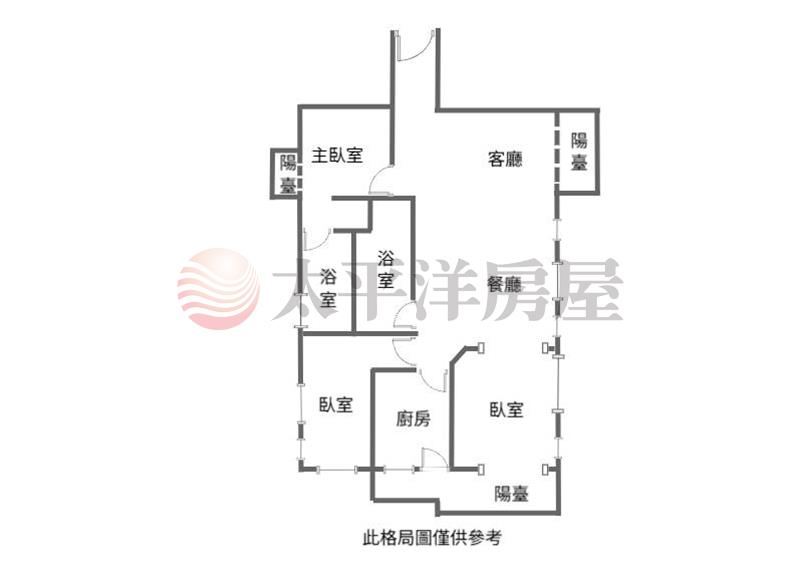 清水市中心三房平車 照片14