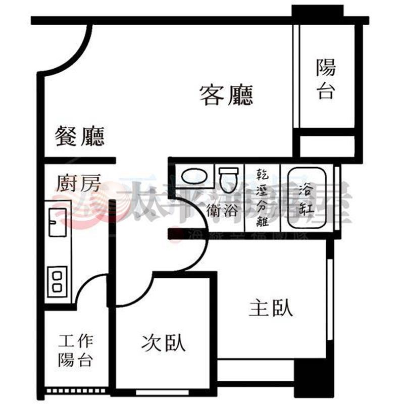 精美裝潢吉祥厝二房平車 照片8